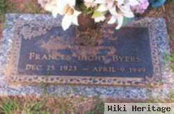 Frances Hight Byers