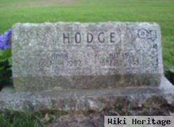 Sarah Angelina "anna" Rhodes Hodge