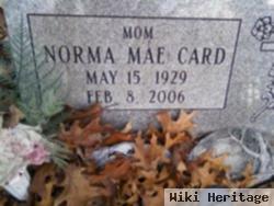 Norma Mae Braley Card