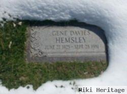 Gene Davies Hemsley