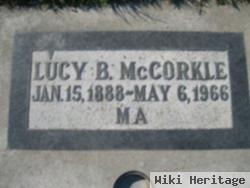 Lucy B Mccorkle