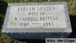 Evelyn Snyder Britton