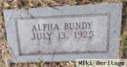 Alpha Isom Bundy