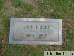 John W Bunt