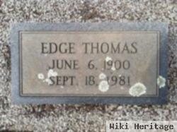 Edge William "edge" Thomas