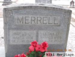 Rufus Cohen Merrell