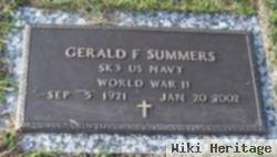 Gerald F Summers