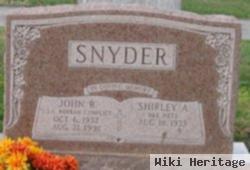 Shirley A Hess Snyder