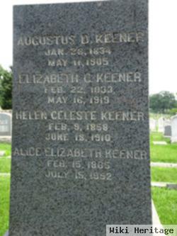 Augustus D Keener