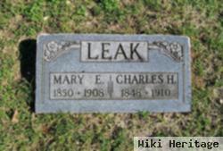 Charles H Leak