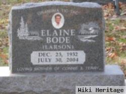 Elaine Ella Larson Bode