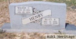 Walter Chester "sonny" Henry, Ii