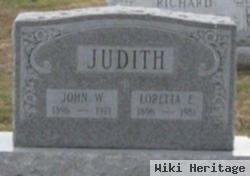 John W Judith