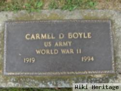 Carmel D Boyle