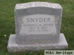 Florence M Snyder