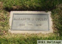 Elizabeth Dodds (Dowds?) Dudley