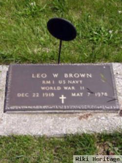 Leo W Brown