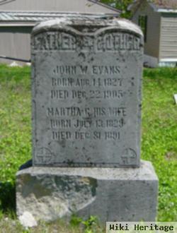 Martha C King Evans