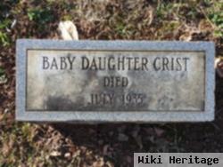 Infant Daughter Crist