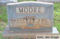 Burnace Rice Moore