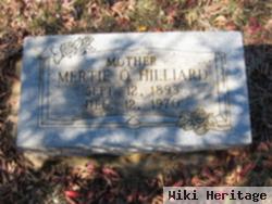 Mertie O. Hilliard