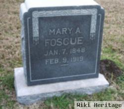 Mary Ann Floyd Foscue