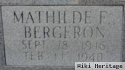 Mathilda F. Bergeron