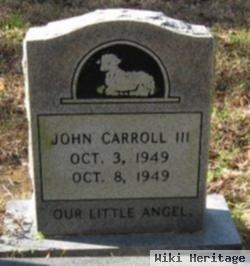 John Carroll, Iii