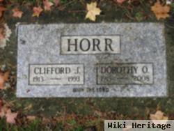 Clifford J. Horr, Sr