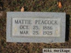 Mrs Mattie Peacock