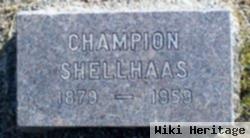 Champion "champ" Shellhaas