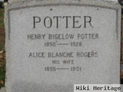 Alice Blanche Rogers Potter
