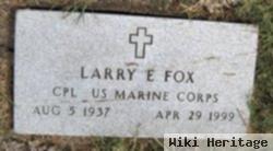 Corp Larry Eugene Fox