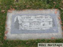 Dorothy Ray "dot" Redick Hussey