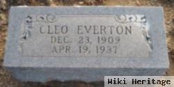 Cleo Wilbur Everton