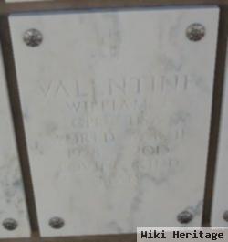 William J Valentine