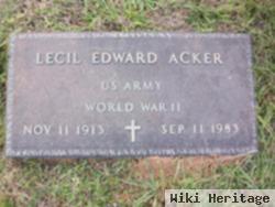 Lecil Edward Acker