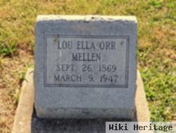 Lou Ella Orr Mellen