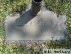 Elizabeth Lee Branch