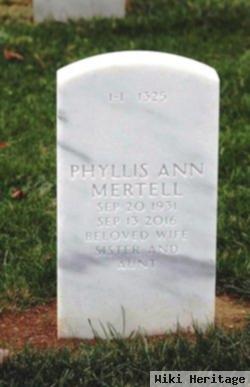 Phyllis Ann Adams Mertell