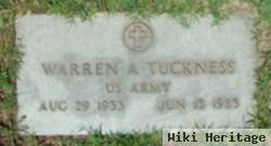 Warren A "tuck" Tuckness