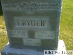 Earl E Cryder