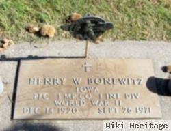 Henry W. Bonewitz