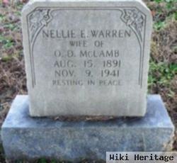 Nellie E Warren Mclamb