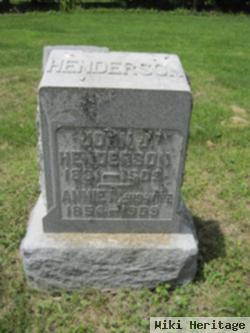 John J Henderson