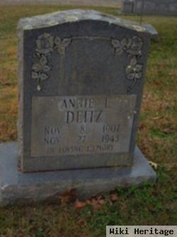 Annie Lee Morgan Deitz