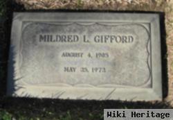 Mildred L Gifford