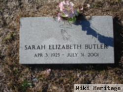 Sarah Elizabeth Butler