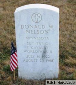 Sgt Donald W Nelson