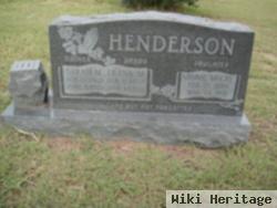 Frank M Henderson